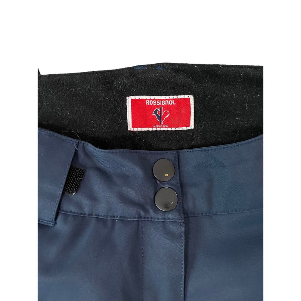 Rossignol Eclipse Navy Blue Ski Insulated Snow Pants Kid's Unisex Size 14 - Picture 4 of 12